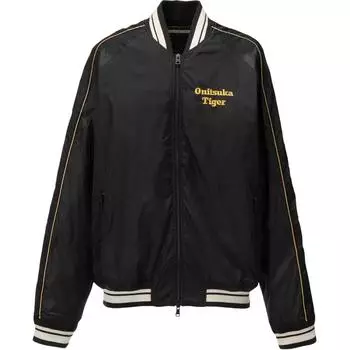 ONITSUKA TIGER Куртка-пилот с длинным рукавом, унисекс, черная 2183B437-001 S