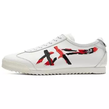 Onitsuka Tiger Mexico 66 Deluxe Nishikigoi - White Classic Red Women Sneakers 1182A625-100 39