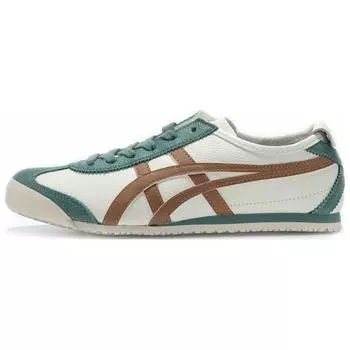 ONITSUKA TIGER Кроссовки унисекс Mexico 66 Зелено-кремово-коричневые 1183B771-115 37.5