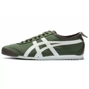 Onitsuka Tiger Mexico 66 Оливково-зеленые кремовые мужские кроссовки 1183A348-300 37