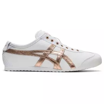 Onitsuka Tiger MEXICO 66 Размер см СЛИПОНЫ Кроссовки, Белый/Розовое золото, 23.0