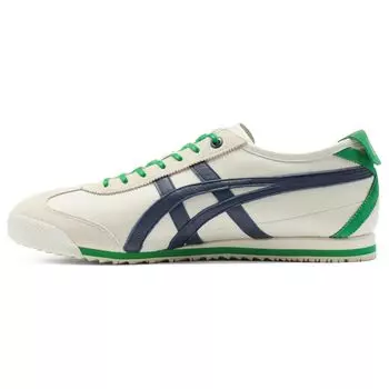 ONITSUKA TIGER Mexico 66 SD кожаные удобные и дышащие низкие повседневные туфли унисекс кроссовки белые черные зеленые 1183B301-200 36