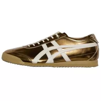 Onitsuka Tiger Mexico 66 SD Metallic Series - кроссовки унисекс Desert Camp золотисто-кремовые 1183C468-200 36
