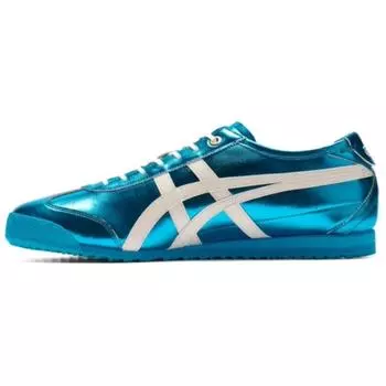 Onitsuka Tiger Mexico 66 SD Metallic Series - кроссовки унисекс цвета бледно-мяты, синие, кремовые 1183C468-300 38