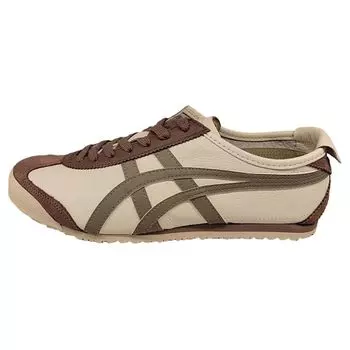 Onitsuka Tiger Mexico 66 синтетическая кожа ретро удобные нескользящие прочные низкие кроссовки для повседневной носки унисекс кроссовки Off-White 1183B771-114 42