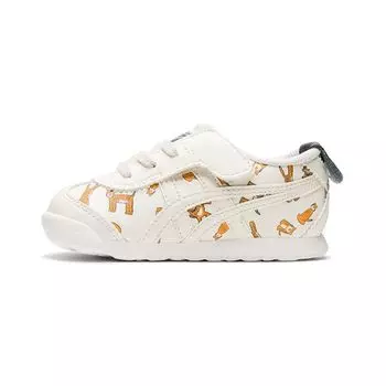 Onitsuka Tiger Mexico 66 TS Детские кроссовки с тигровым принтом кремовые 1184A151-101 19.5