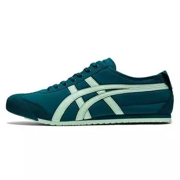 Onitsuka Tiger Mexico 66 Velvet Pine Unisex Sneakers Teal Mint-Tint 1183B497-300 37.5