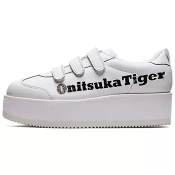 Onitsuka Tiger Mexico Delegation Chunk Белые черные женские кроссовки 1182A207-113 37