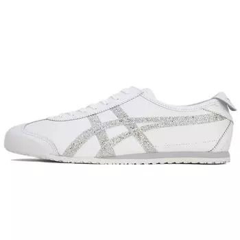 ONITSUKA TIGER Мексика 66 Белый Чистый Серебряный Мужские Кроссовки 1183B415-100 37