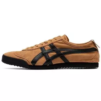ONITSUKA TIGER Мексика 66 Deluxe NM Wood Thrush Черные мужские кроссовки Коричневые 1181A507-203