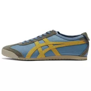 ONITSUKA TIGER Мексика 66 Винтаж светло-голубые желтые кроссовки унисекс 1183B391-401 37