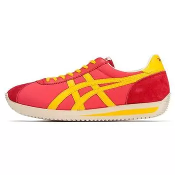 Onitsuka Tiger Montreal Nm Удобные универсальные повседневные туфли с низким верхом Кроссовки унисекс Оранжево-красные 1183A916-601 37.5