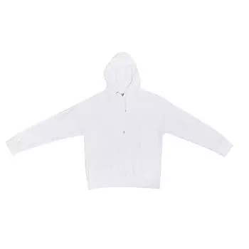 Onitsuka Tiger, однотонная толстовка свободного покроя с капюшоном и длинными рукавами, топы унисекс, белые 2183A590-100