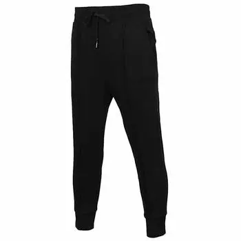 ONITSUKA TIGER Однотонные универсальные трикотажные спортивные брюки для бега со шнурком и средней посадкой, мужские брюки черного цвета 2181A005-001 S