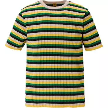 Onitsuka Tiger Ss Knit Top Round Neck Soft Comfortable Short Sleeve Sweater Unisex tops Beige 2183B360-250 S