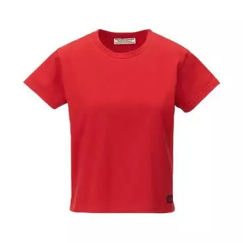 Onitsuka Tiger Ws Ss Tee Plain Logo Embroidered Short Sleeve T-Shirt Women Tops 2182B480-600 XS