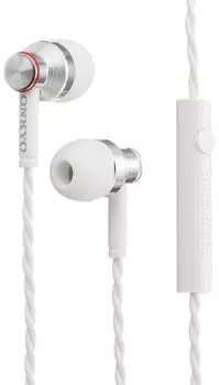 ONKYO Внутренний ушной микрофон Белый E300MW Полуоткрытый