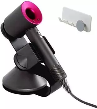 ONKYOU Dyson Dryer Holder Подставка для сушилки для Dyson Supersonic HD Hair Dryer Storage Вилка для хранения крючок в комплекте Сталь (черный) чёрный