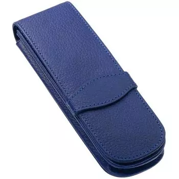 ОНЛАЙН Онлайн-пенал Classic Blue 41048 для 2 карандашей Обычный импортный продукт синий