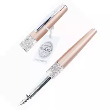 ONLINE Онлайн перьевая ручка F Fine Point Crystal Celebrity Rose Gold 37067 подлинный импортный продукт розового золота