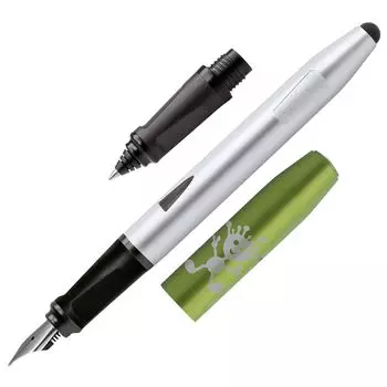 ONLINE Online Fountain Pen Ballpoint Pen Switch 2in1 Green 25022 Stylus Equipped Regular Imported Product + Water-Based