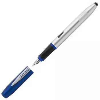ONLINE Online Fountain Pen F Fine Point Switch Blue 25013 Stylus Equipped Genuine Imported Product