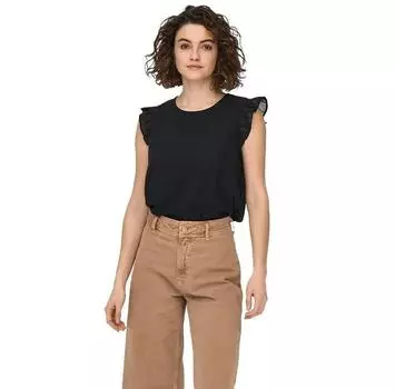 Only Ann Star Frill блузка без рукавов XS