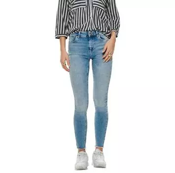 Only Blush Life Mid Waist Sikinny Ankle Raw REA306 джинсы XS/32