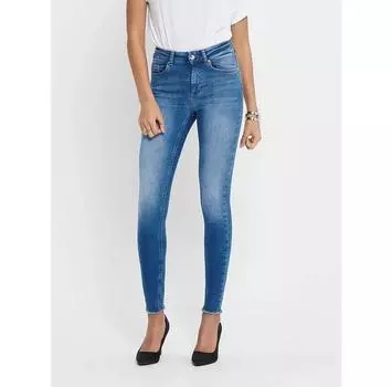 Only Blush Life Mid Waist Skinny Ankle Raw REA12187 джинсы S/30