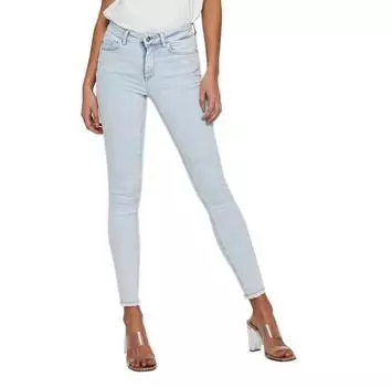 Only Blush Life Mid Waist Skinny Raw Ankle джинсы XS/34