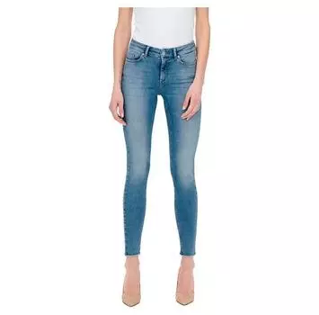 Only Blush Mid Skinny Ankle Raw джинсы M/34