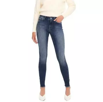 Only Blush Skinny Ankle Raw джинсы L/32