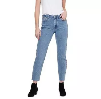 Only Emily High Waist Straight Raw Crop Ankle MAE07 джинсы 28/30
