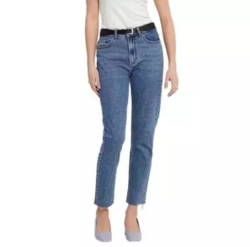 Only Emily Life High Waist Straight Raw Crop Ankle MAE06 джинсы 28/32