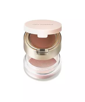 ONLY MINERALS Mineral Colors Тени для век Duo 01 Увлажняющий бальзам с ракушками Минеральные тени для век