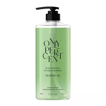 Only Percent Tea Tree 45 Scalp Care Cool Oily Shampoo, 1 ea, 1L