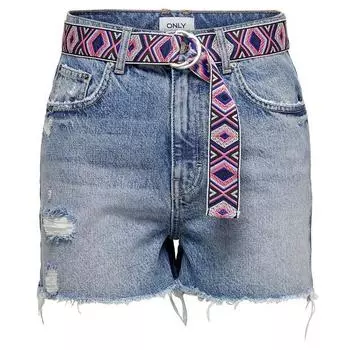 Only Robyn Ex St Vintage High waist denim шорты XS