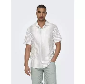 Only & Sons Alvaro Resort Oxford рубашка с коротким рукавом S