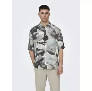 Only & Sons Bud Life рубашка с коротким рукавом M