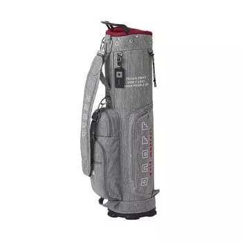 ONOFF Golf Heather Series Caddy Bag Caddy Bag 7 Type 47 Inch Compatible AGY Ash Gray OB1225-88