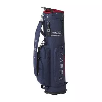 ONOFF Golf Heather Series Caddy Bag Caddy Bag 7 Type 47 Inch Compatible NAV Navy OB1225-04