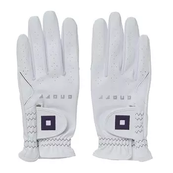Onoff Golf ONOFF Gloves 22cm Two Hands Wear OG7225 Glove WHT22 White Women s OG7325-01 белый