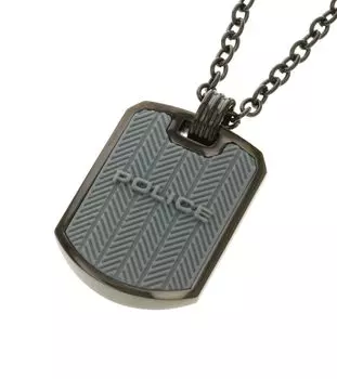 ONSET Stainless Steel Necklace 26400PSU04 Comes with dedicated BOX and paper bag [Police]