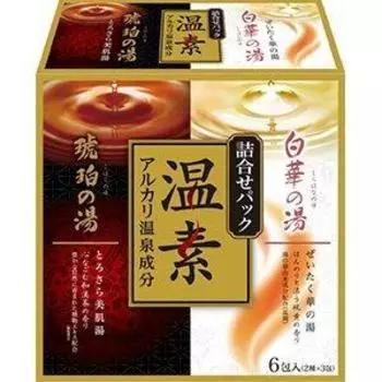Onsu Kohaku no Yu Hakuka no Yu Assortment Pack x set & 3-piece