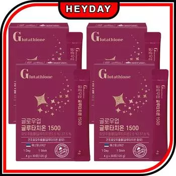 [ONYOUBIO] [Glow Up] Глутатион 1500 4 г 30 упаковок 3 коробки 4 коробки Корейский глутатион с высоким содержанием Glutathione 30p x 3 box