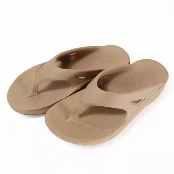 OOFOS Ooriginal Sandals Shoes Lightweight Thong Sandals Unisex 5020010 Men s Women s [Товар] бежевый