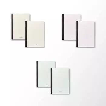 Ooguri Shiko mahora B6 thick and thin 3 colors x 2 pack (Mahora) notebook, alternating, M-B650-H6P-1