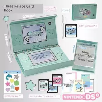 Oopsday 3-Inch Good-looking American Card Binder green-green