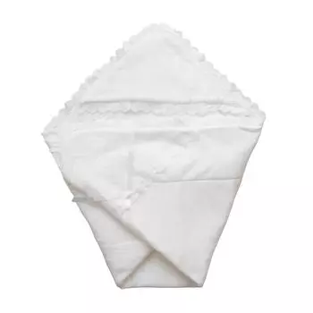OP mini Made in Spring and Autumn Newborn Swaddle for Shrine Visits and Baby Afghan Japan, Materials, Discharge, белый