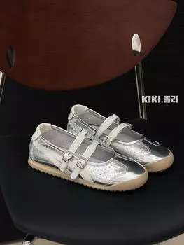 Opalwalk~ 25 туфли-балетки с неглубоким вырезом, Мэри Джейн, нескользящие, повседневные, одинарные туфли, спортивная обувь Dexun 35 серебряный